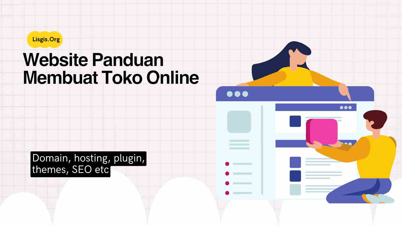 Lisgis - pembuatan website toko online
