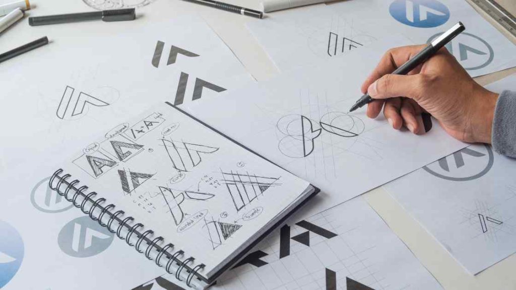 mendesain logo